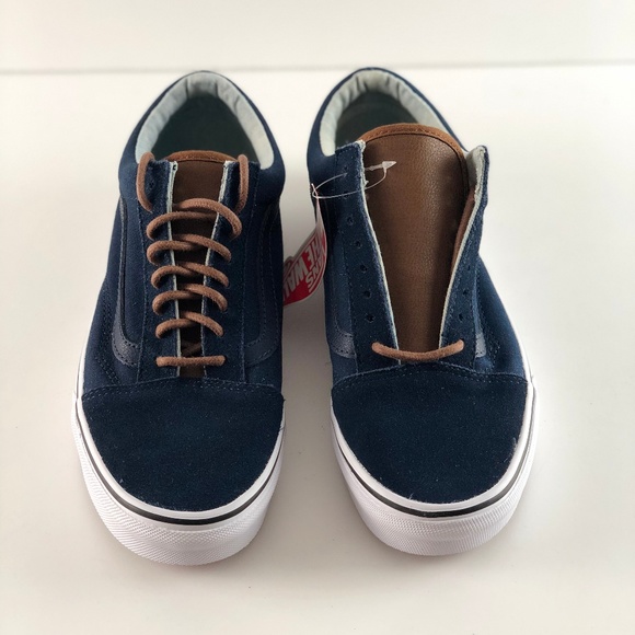 Vans OLD SKOOL C&L Dress Blues/Acid Denim Shoes - Picture 3 of 8
